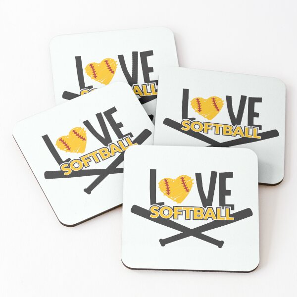 Item preview, Love Softball: Stylish Apparel and Home Décor designed and sold by Compass and a Camera.