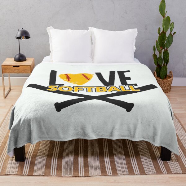 Item preview, Love Softball: Stylish Apparel and Home Décor designed and sold by Compass and a Camera.