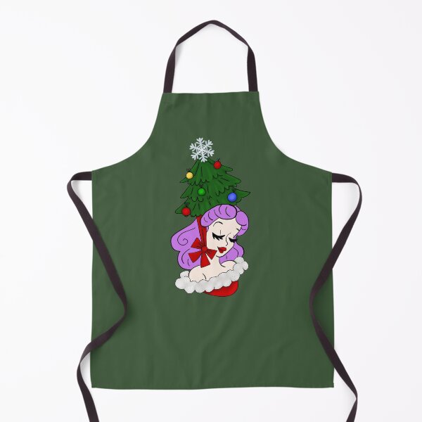 Item preview, Vintage Woman with Christmas Tree Hat designed and sold by AnnabethQuinn.