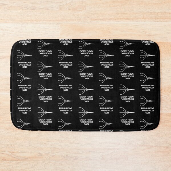 Item preview, Energy Flows Where Focus Goes – Abstract Wavy Line Art Converging Design, Minimalist Motivation Illustration for Stickers and Apparel designed and sold by OnPointOutfits.