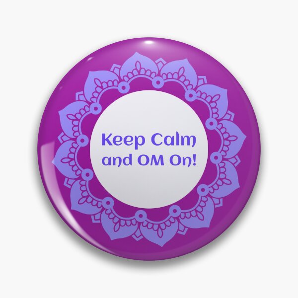 Item preview, Keep Calm and OM On! beginnersYoga. designed and sold by "Vibe & Style Merch".
