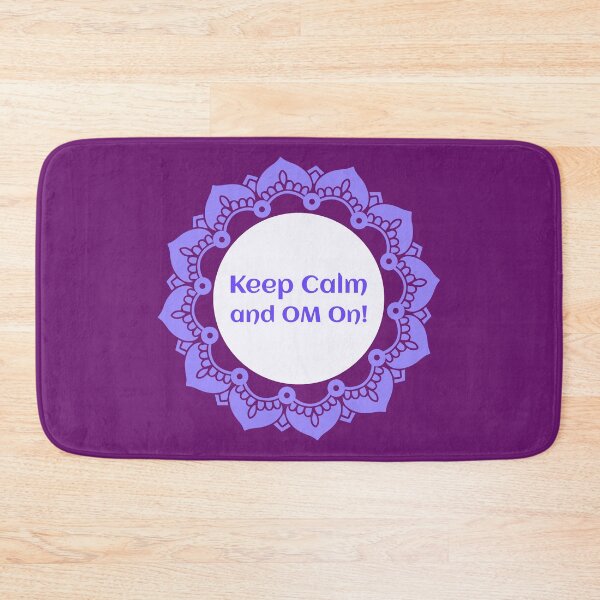 Item preview, Keep Calm and OM On! beginnersYoga. designed and sold by "Vibe & Style Merch".