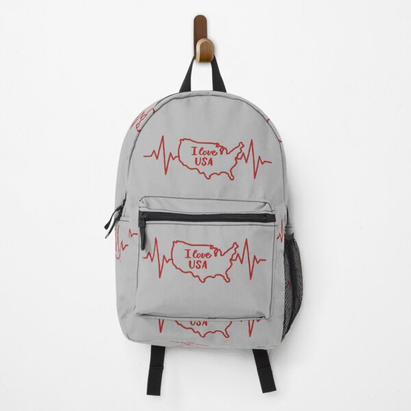 Item preview, Heartbeat of America – Patriotic USA Map Design designed and sold by mashmosh.