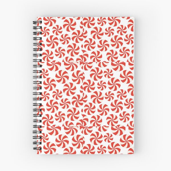 Item preview, Peppermint Candy Pattern Christmas White - Holiday Swirls designed and sold by PunchDrop.