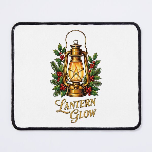 Item preview, LANTERN GLOW Vintage Winter Lantern designed and sold by Quillway.
