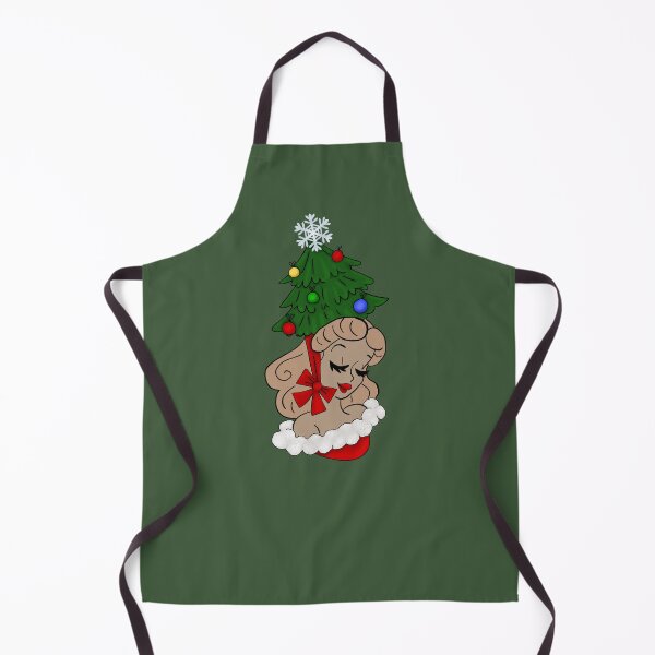 Item preview, Vintage Woman with Christmas Tree Hat designed and sold by AnnabethQuinn.