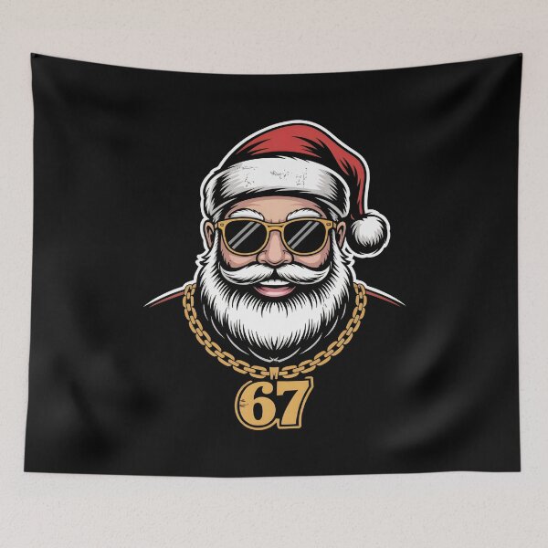 Item preview, 67 Santa Beard – Funny Christmas Meme designed and sold by GRABAPSHOP.