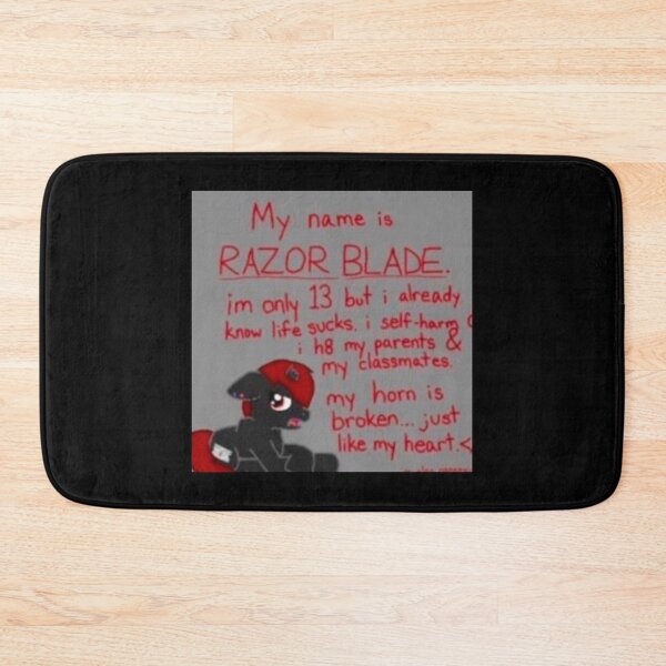 Item preview, my name is razor blade designed and sold by E-Shu.