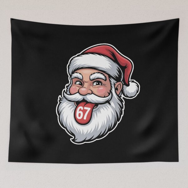 Item preview, 67 Santa Beard – Funny Christmas Meme designed and sold by GRABAPSHOP.