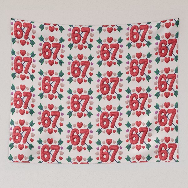 Item preview, Six Seven 6 7 Faux Yarn For Christmas designed and sold by erozzz.