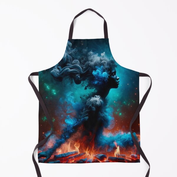 Item preview, Emberborn Goddess – Cosmic Smoke Spirit designed and sold by My3LittleBirds.