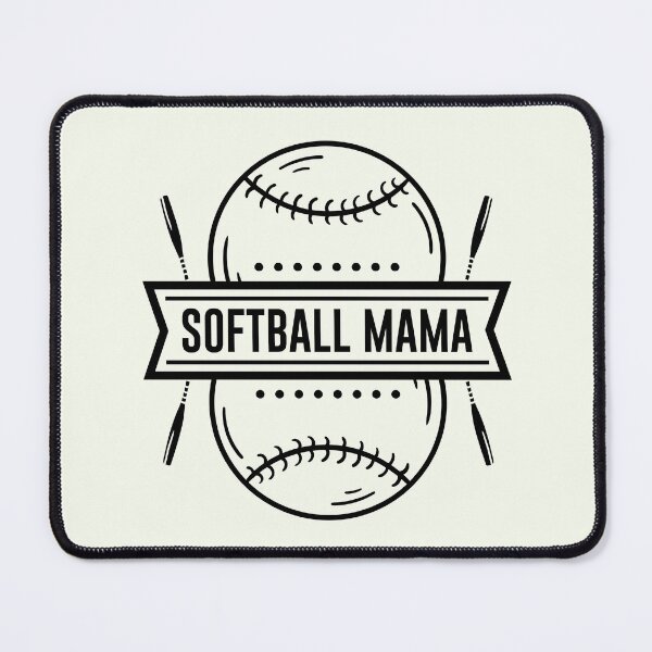 Item preview, Softball Mama Apparel and Home Decor designed and sold by Compass and a Camera.