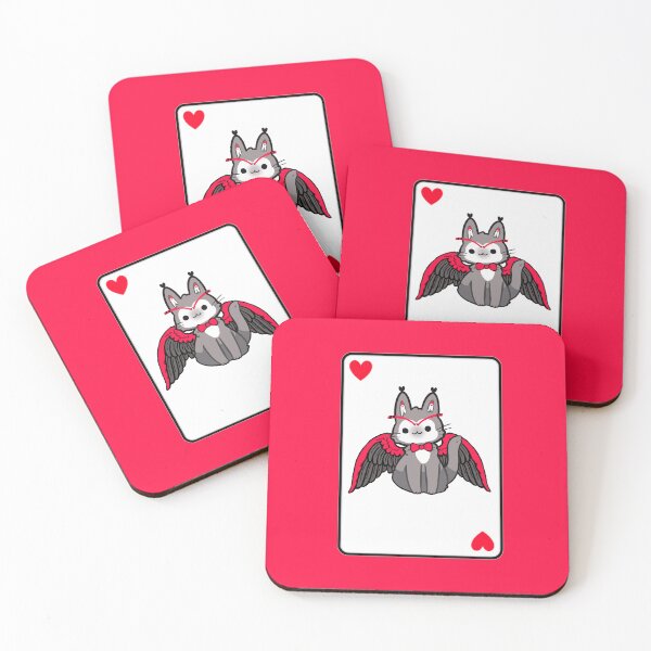 Item preview, Huskitten Casino Card - Husk - Red designed and sold by EvergreenRevolt.