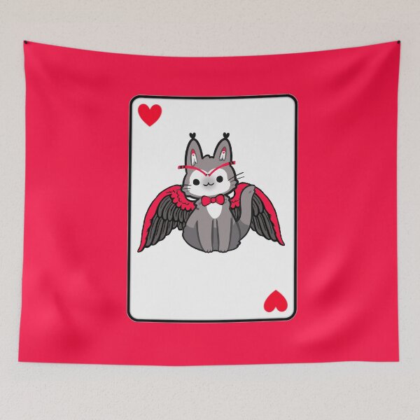 Item preview, Huskitten Casino Card - Husk - Red designed and sold by EvergreenRevolt.