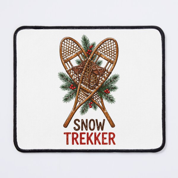 Item preview, SNOW TREKKER Vintage Snowshoes designed and sold by Quillway.