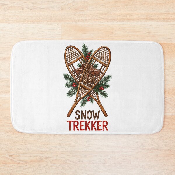 Item preview, SNOW TREKKER Vintage Snowshoes designed and sold by Quillway.