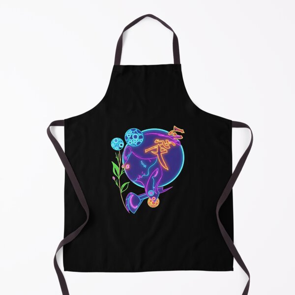 Item preview, Neon Dreamer Girl Botanical Symbol designed and sold by Color for Balance .