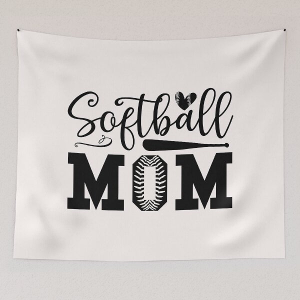 Item preview, Softball Mom: Apparel & Home Decor designed and sold by Compass and a Camera.