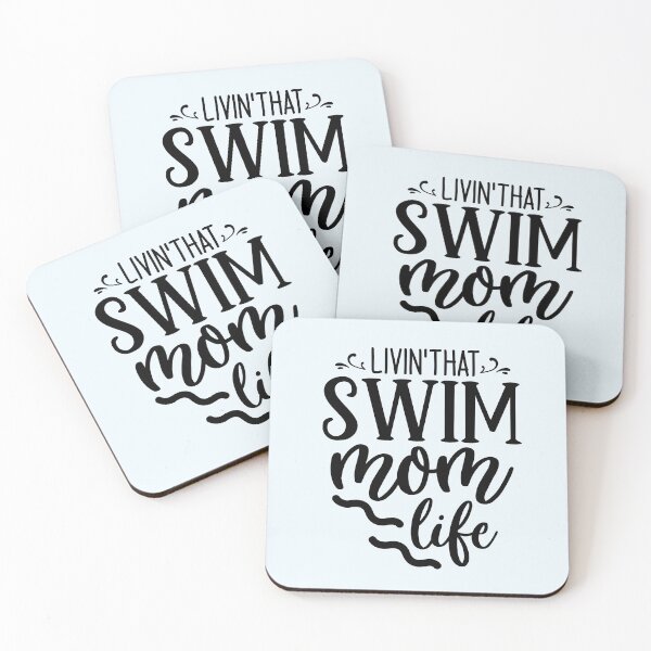 Item preview, Livin' That Swim Mom Life Apparel & Home Decor designed and sold by Compass and a Camera.