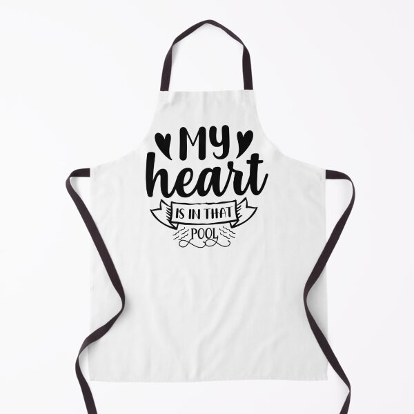 Item preview, My Heart Is In That Pool - Apparel & Home Decor designed and sold by Compass and a Camera.