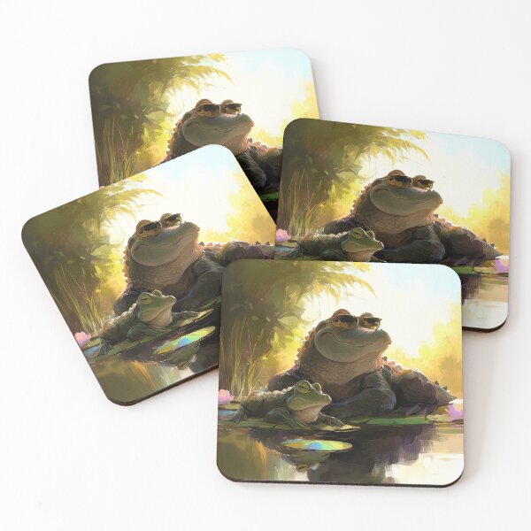 Item preview, "Sunbeam Drifters: Leisure in Lilypad Land" designed and sold by bloorose.