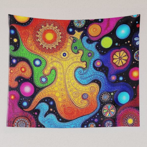 Item preview, PSYCHEDELIC COLORS designed and sold by artfu.