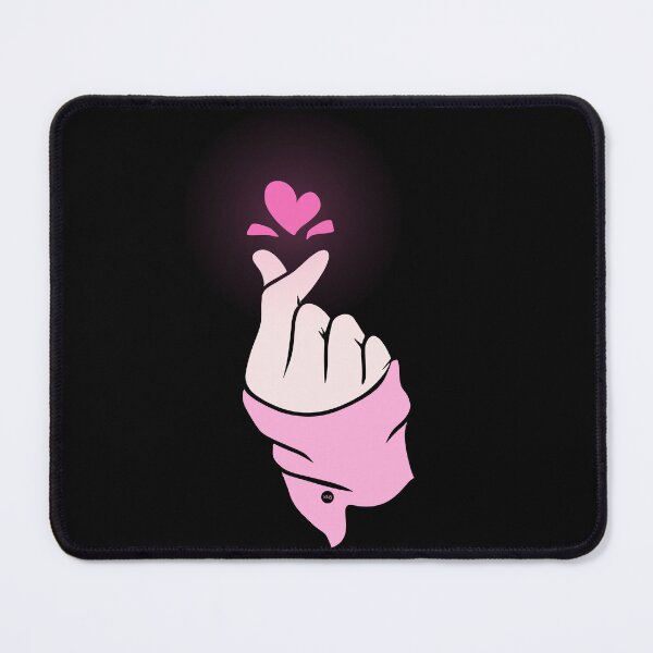 Item preview, Saranghae gesture (fo) designed and sold by XUSRedbubble.