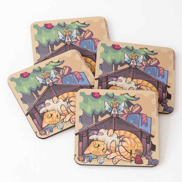 Item preview, MERRY CHRISTMAS WITH KITTENS | CHRISTY designed and sold by GeminisDaughter.