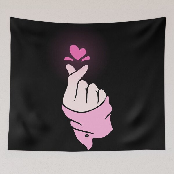 Item preview, Saranghae gesture (fo) I designed and sold by XUSRedbubble.