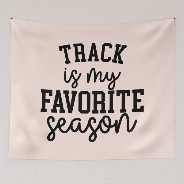 Item preview, Track Is My Favorite Season - Apparel & Home Decor  designed and sold by Compass and a Camera.
