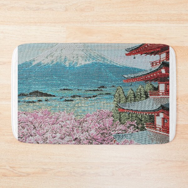 Item preview, Mount Fuji and Sakura blossom designed and sold by Alla Gill.