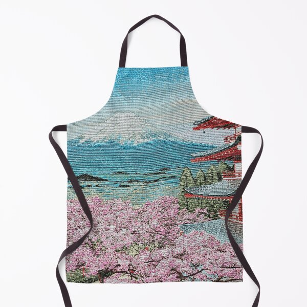 Item preview, Mount Fuji and Sakura blossom designed and sold by Alla Gill.
