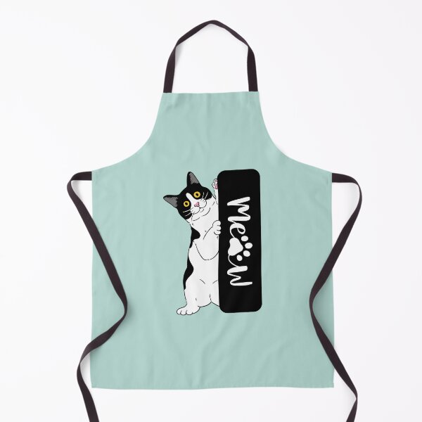 Item preview, Meow curious cat designed and sold by WildsideArtShop.
