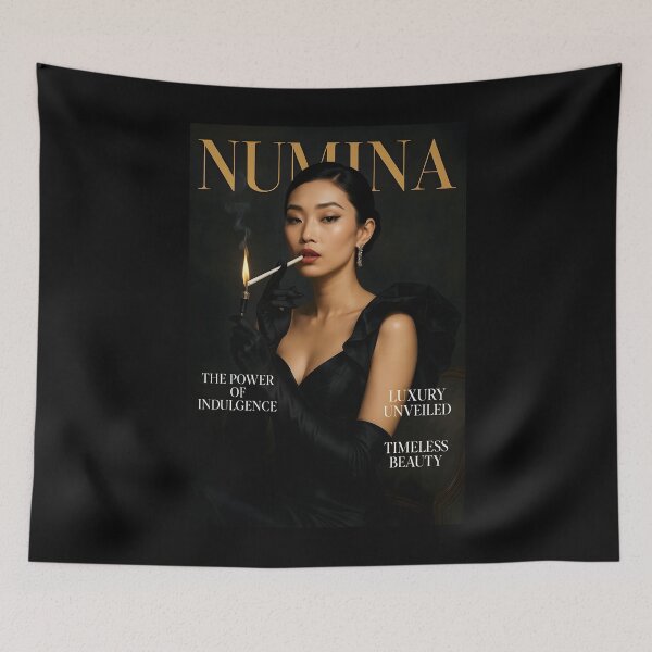 Item preview, Elegant Femme Fatale in Black Glamour Fashion Portrait. designed and sold by Spark2Seduction.