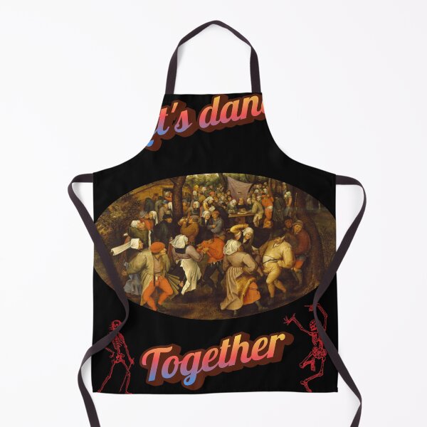 Item preview, Let's Dance Together Bruegel Art | Renaissance Skeleton Mashup designed and sold by Thorn & Ember.