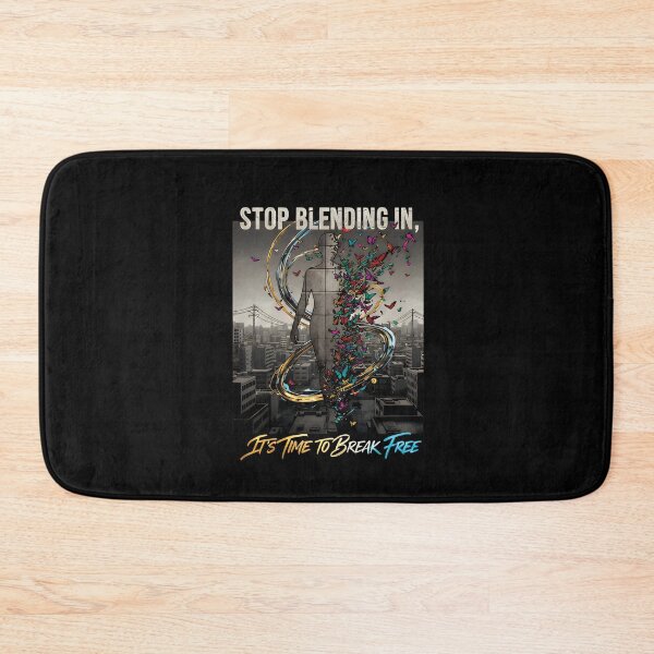 Item preview, Stop Blending In Break Free Graffiti Street Art Design - Hip Hop Dancer Boombox Tee designed and sold by SylwiaPrint.