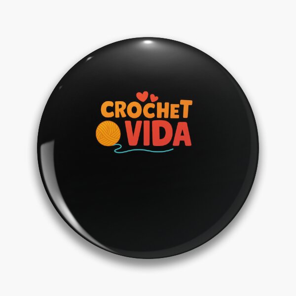 Item preview, Crochet Vida – Yarn Lover Quote designed and sold by artcultreone.