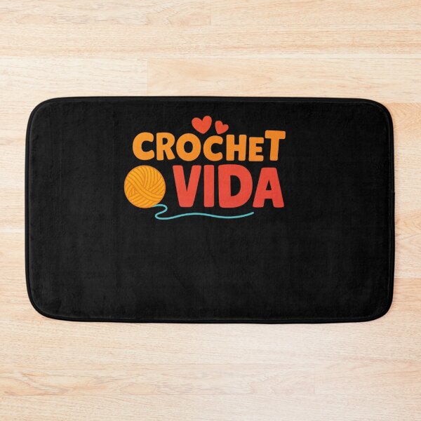 Item preview, Crochet Vida – Yarn Lover Quote designed and sold by artcultreone.