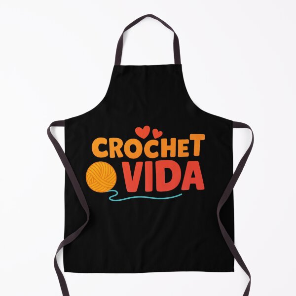 Item preview, Crochet Vida – Yarn Lover Quote designed and sold by artcultreone.