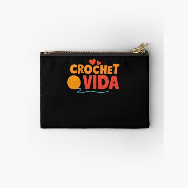 Item preview, Crochet Vida – Yarn Lover Quote designed and sold by artcultreone.