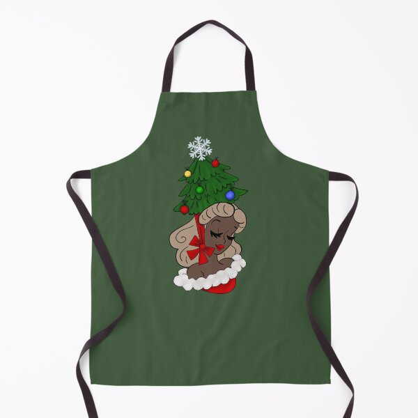 Item preview, Vintage Woman with Christmas Tree Hat designed and sold by AnnabethQuinn.