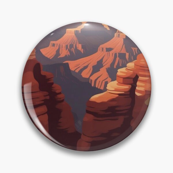 Artikelvorschau, Vintage-Reisekunst aus Canyons | WPA-Nationalpark-Druck entworfen und verkauft von Esterlane.
