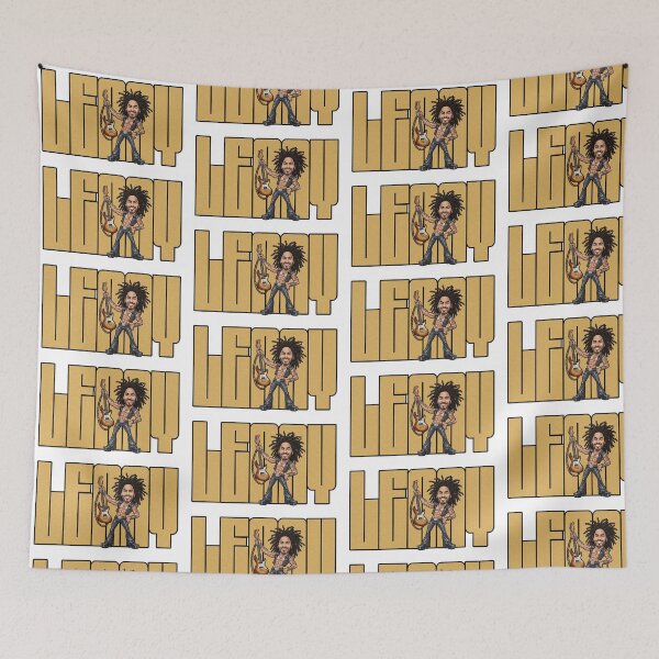 Item preview, Funny Caricature of Lenny Kravitz guitar master designed and sold by vectorlove.