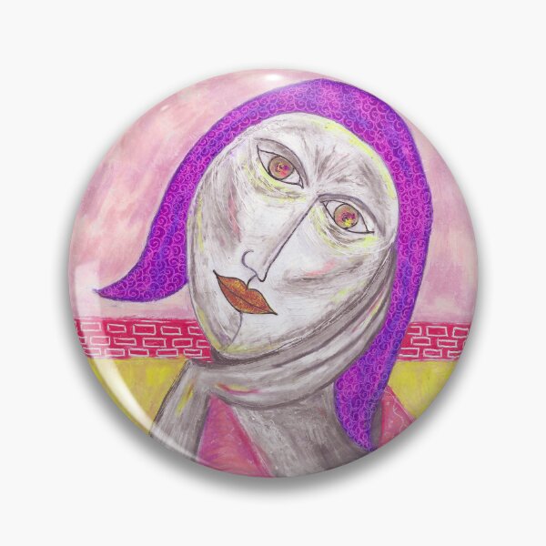 Item preview, "Echoes of Time" - A Poignant Oil Pastel Portrait designed and sold by BeENu-CrEaTioNs.