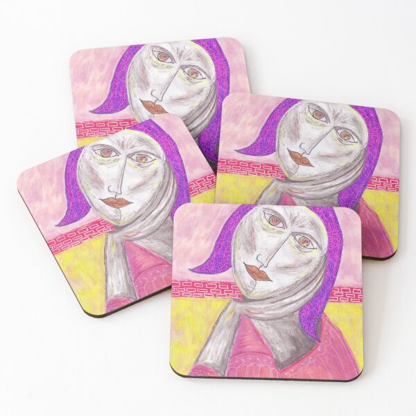 Item preview, "Echoes of Time" - A Poignant Oil Pastel Portrait designed and sold by BeENu-CrEaTioNs.
