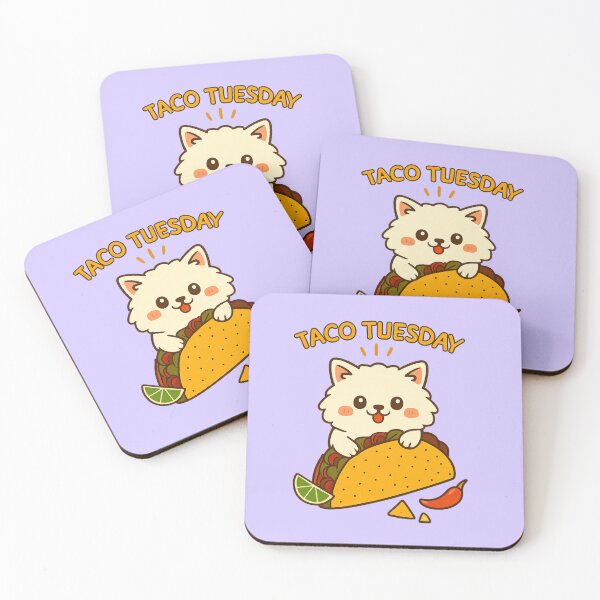 Item preview, Taco Tuesday kitty on duty designed and sold by SpacedOutRITZ.