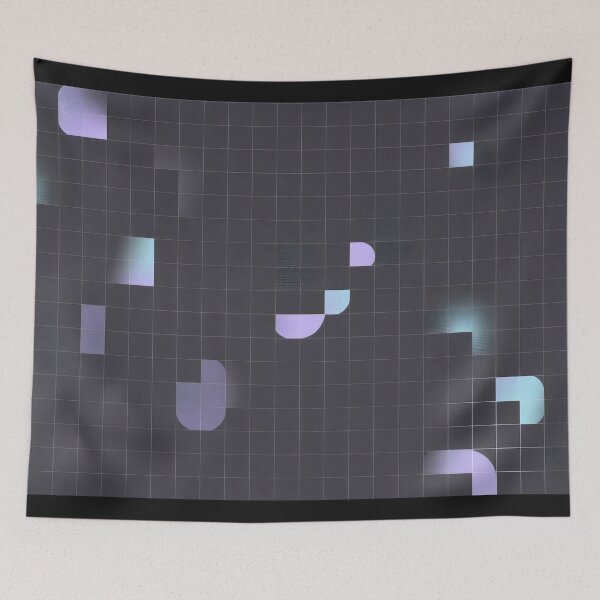 Item preview, Pastel Grid Geometric Shapes Abstract Digital Pattern Design designed and sold by SplashTastic.