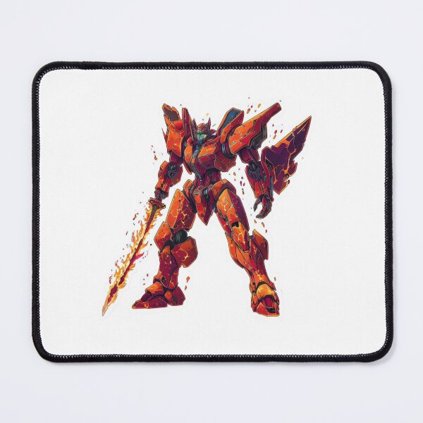 Item preview, Solarflare Mecha Paladin – Blazing Fire-Punk Ember Warrior Emblem designed and sold by Imaginarium of Chaos falcon88 .