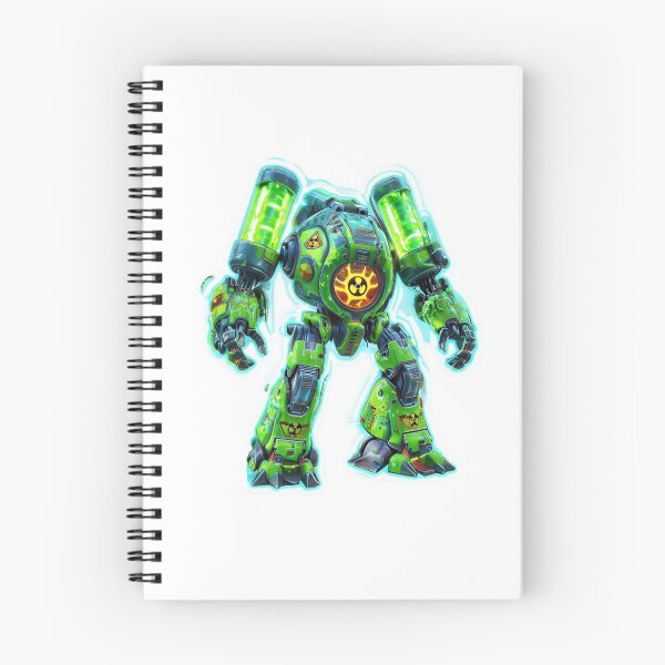 Item preview,  Mech Unit – Neon Biohazard Hunter Cyber Emblem designed and sold by Imaginarium of Chaos falcon88 .