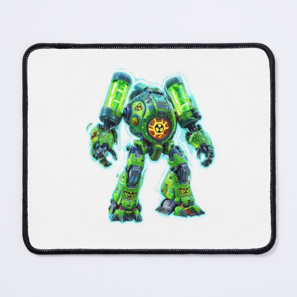Item preview, Mech Unit – Neon Biohazard Hunter Cyber Emblem designed and sold by Imaginarium of Chaos falcon88 .